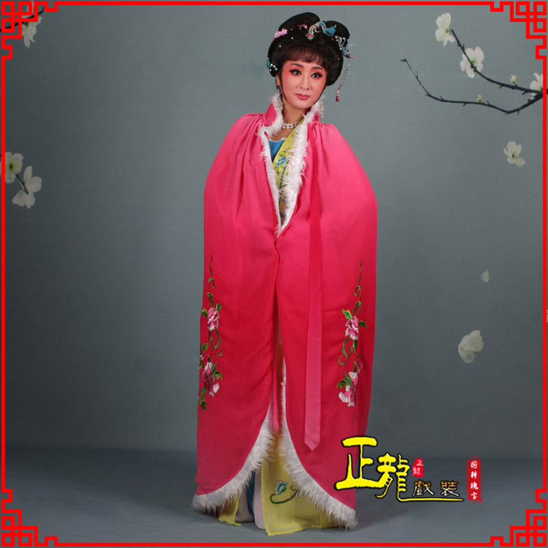 阳新小花旦绣花斗篷 花旦披风