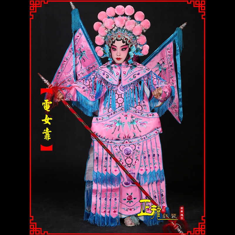 阳新京剧戏曲演出服装穆桂英挂帅 电女靠
