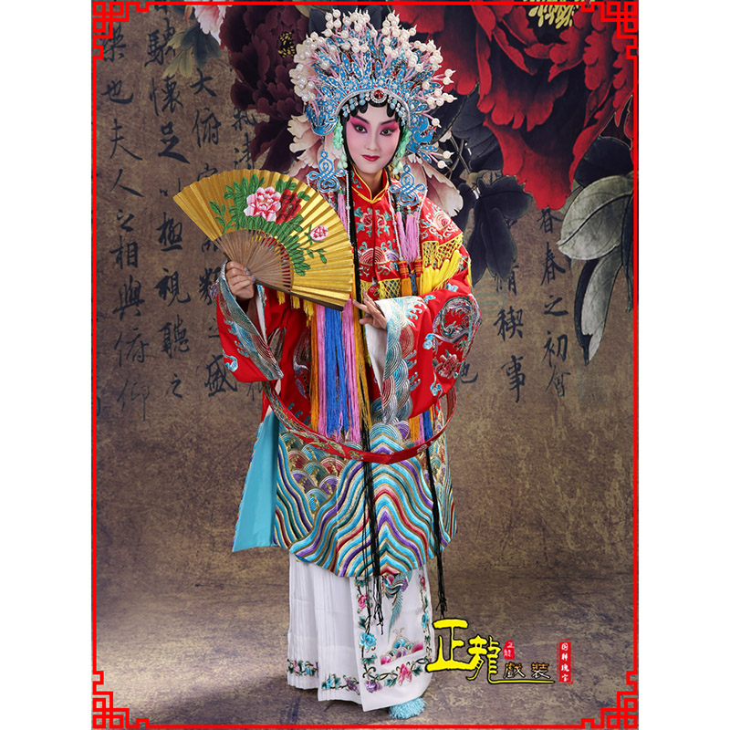 阳新凤袍杨贵妃贵妃醉酒 软绉团凤女蟒